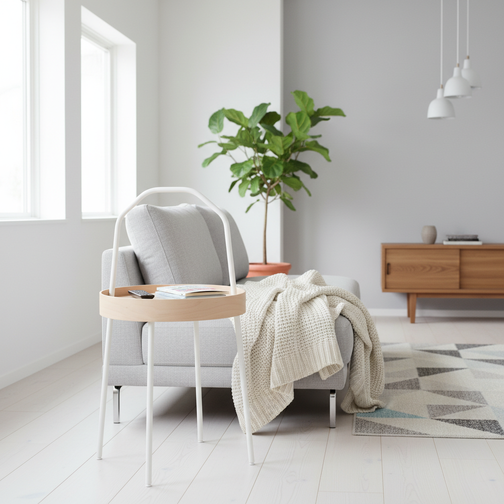 北欧モダンのコーディネート例