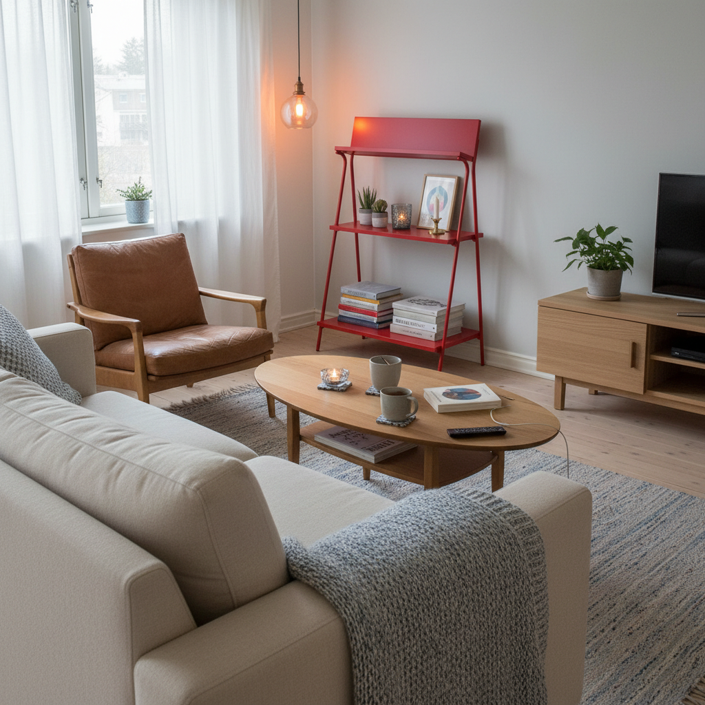 北欧ナチュラルのコーディネート例