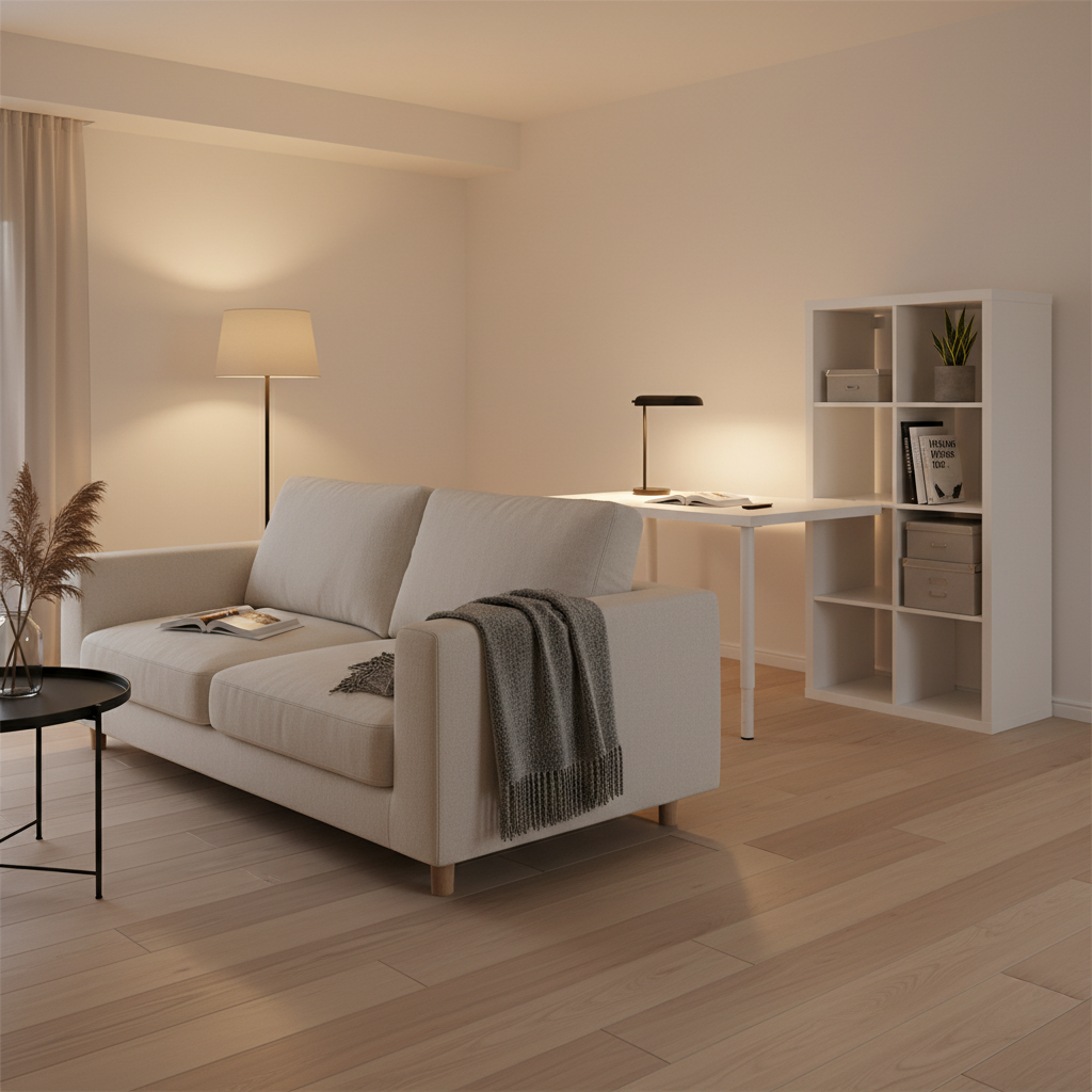 ミニマルモダンのコーディネート例