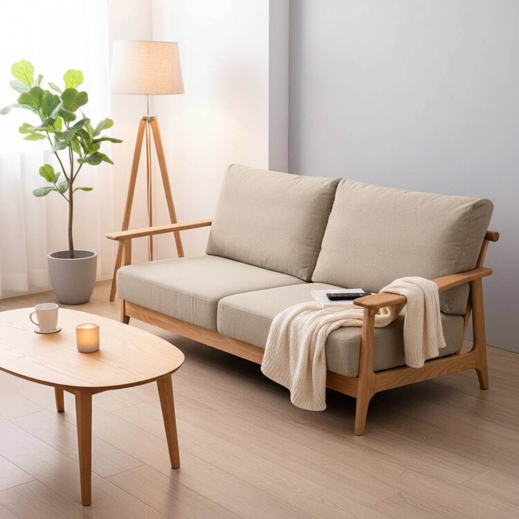 北欧ナチュラルのコーディネート例