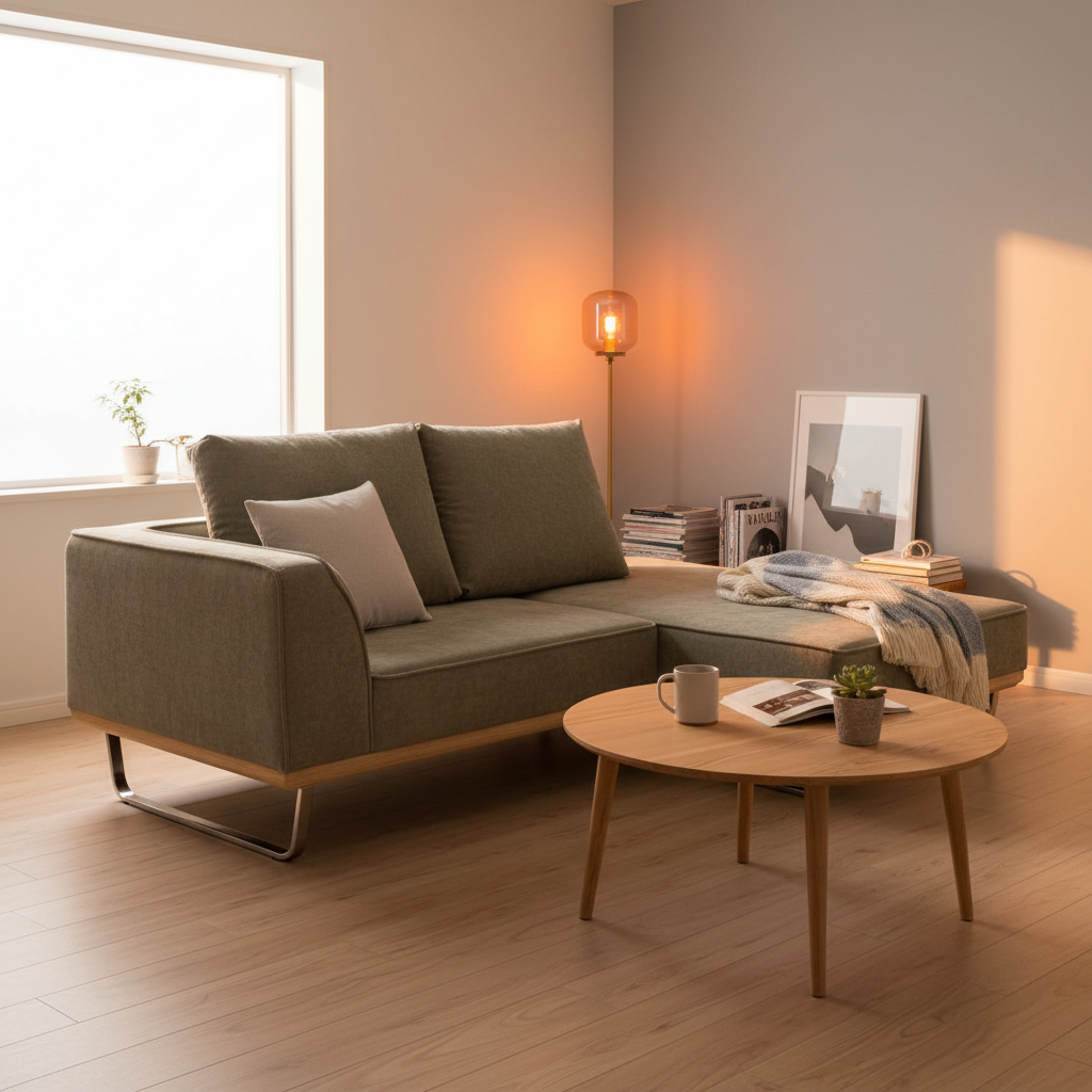 北欧ナチュラルのコーディネート例