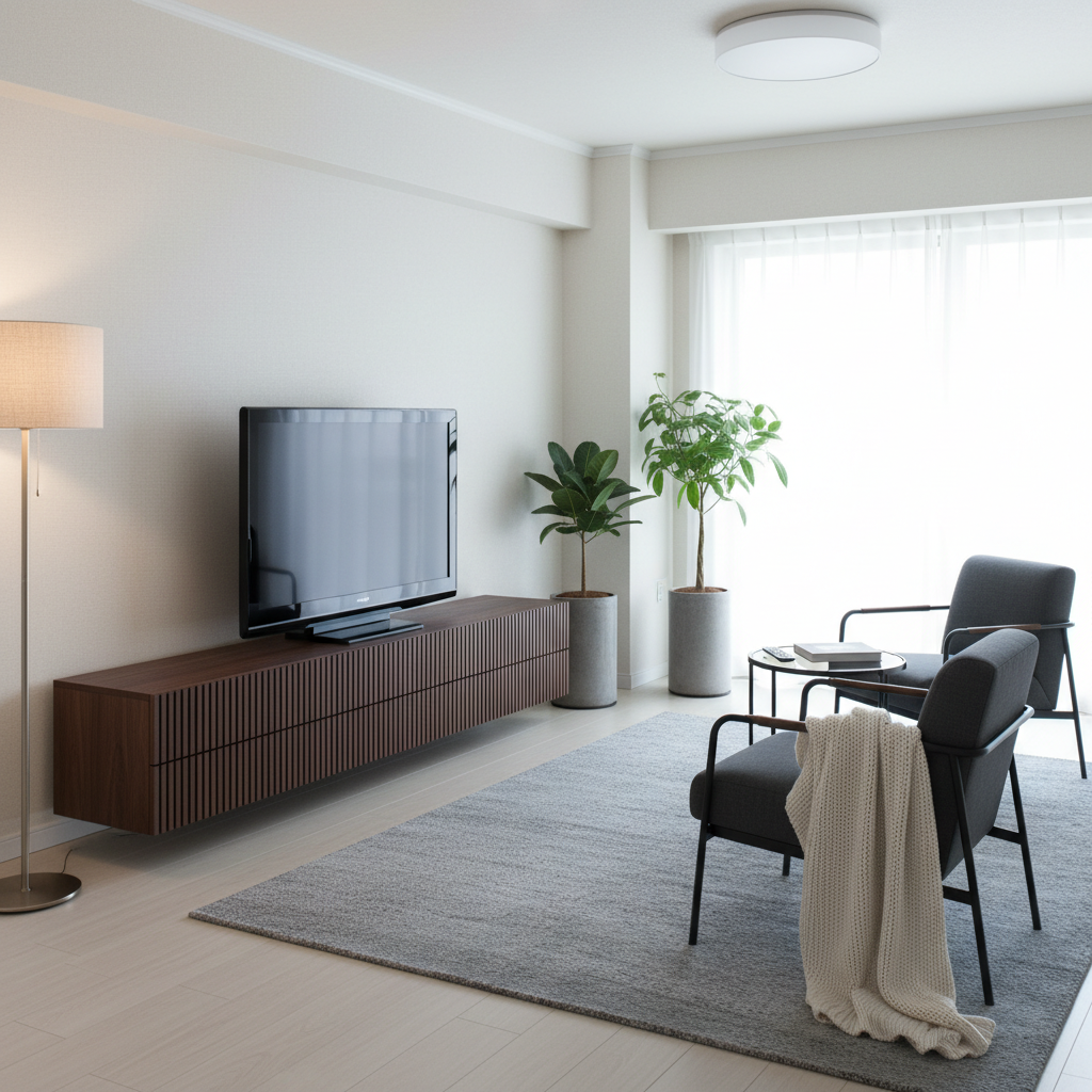 ホテルライクのコーディネート例