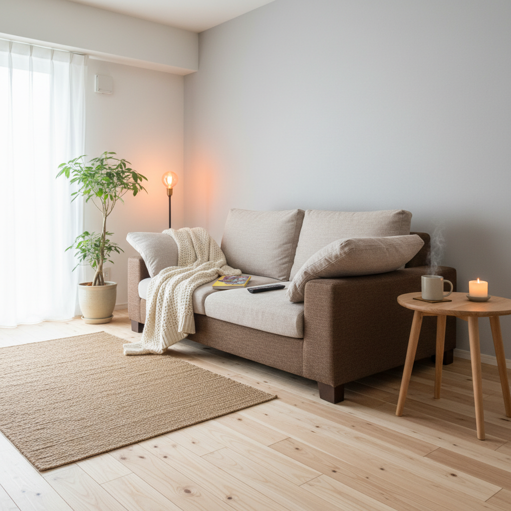 北欧ナチュラルのコーディネート例