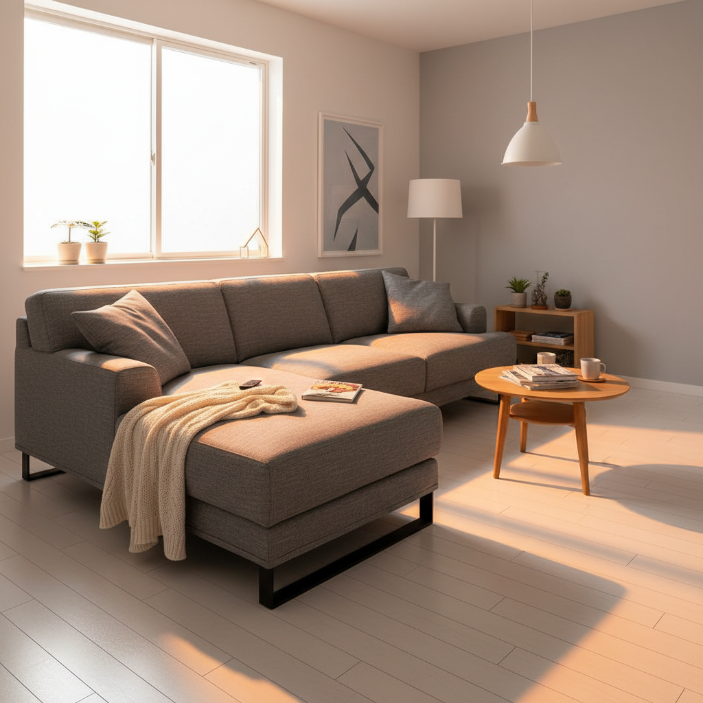 北欧モダンのコーディネート例